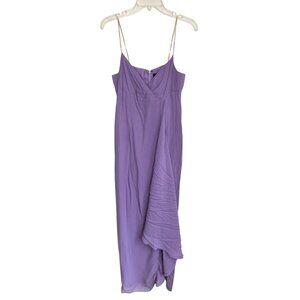 New Nicole Miller Dress Purple Cocktail Formal Wedding Size 8 USA